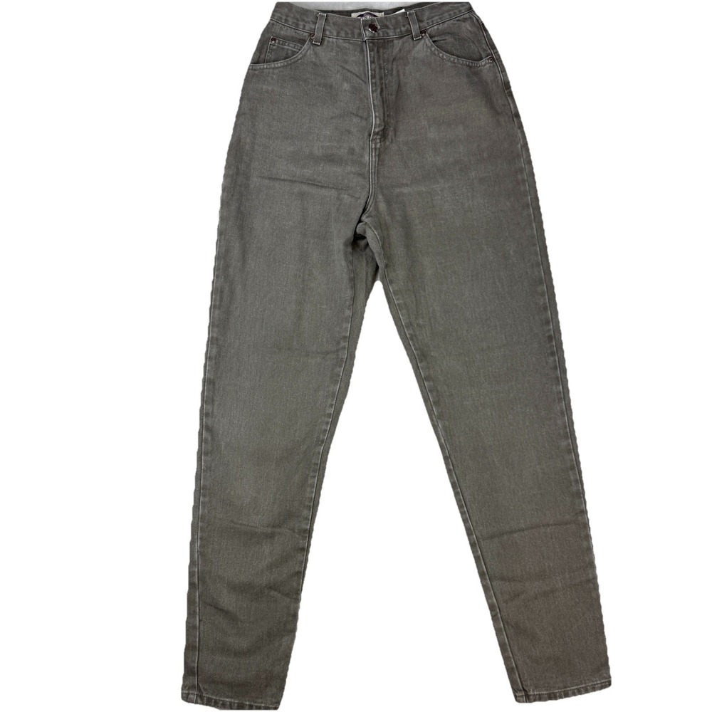 VTG 90s Sonoma Jean Company‎ Women's High Rise Mom Jeans Gray Clay 12 Long